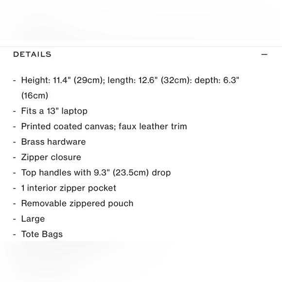 Tory Burch Ever-Ready Zip Top Tote Bag - Picture 6 of 6